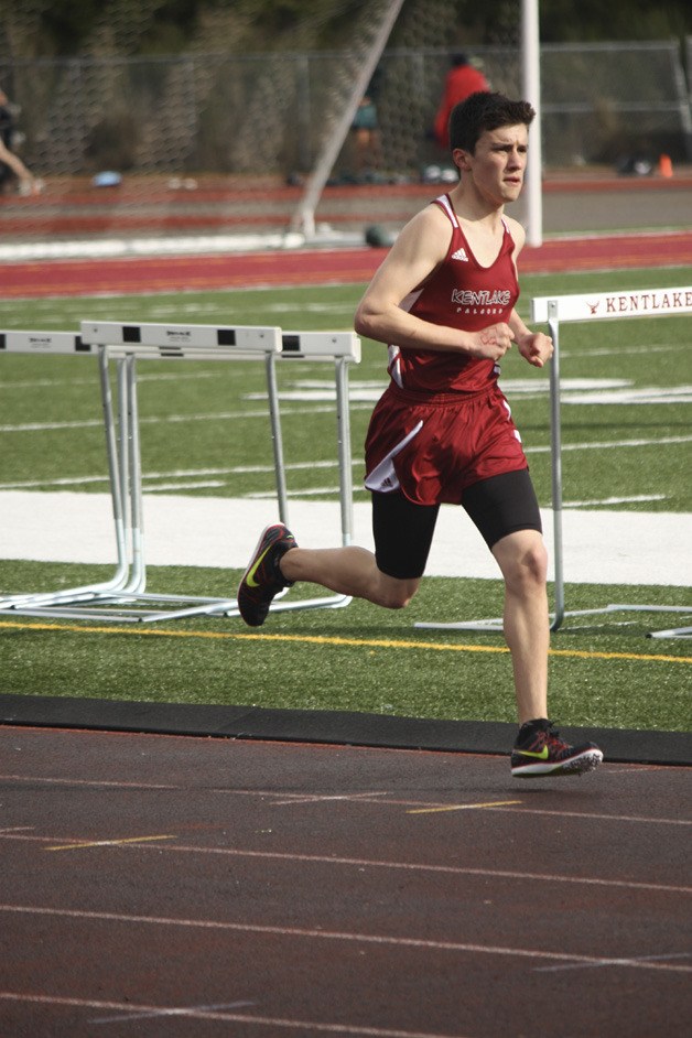 The Kentlake track and field team kicked off the league season with a home meet against Kentridge on March 21.