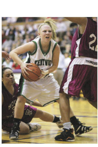 Kentwood’s Courtney Johnson is just one of several key players returning for the Conquerors this season.
