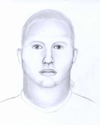 This is a police sketch of the man accused of a forcible rape in Covington.