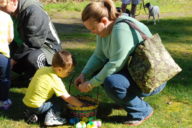 Residents took part in the annual Easter Egg Hunt at Lake Wilderness Park March 30.