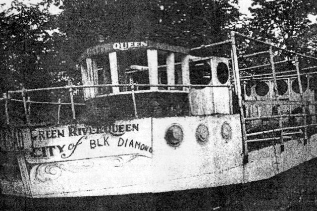 The Green River Queen float has been restored and can be seen at the Labor Days festival in Black Diamond this weekend