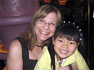 Ellen Lamb and her 7-year-old adopted daughter Lillian enjoy time together. Lamb’s daughter was adopted from China.