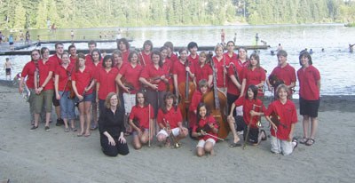 The Maple Valley Youth Symphony Orchestra played at Lake Wilderness Park July 4