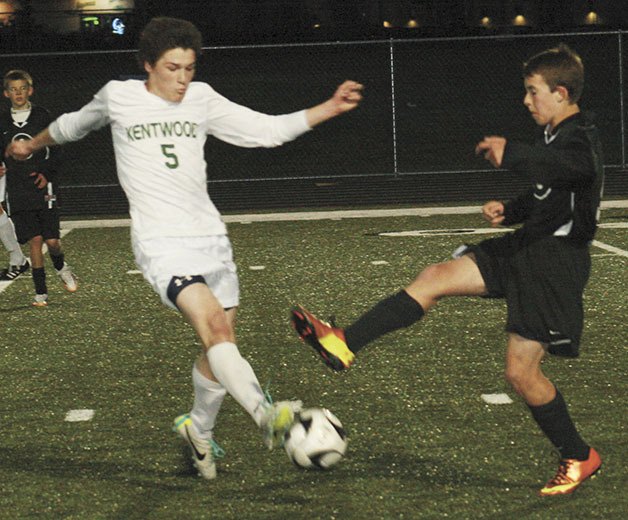 Senior Garret Rudolph helped lead the Kentwood soccer team to an SPSL 4A North division crown and state tournament birth.