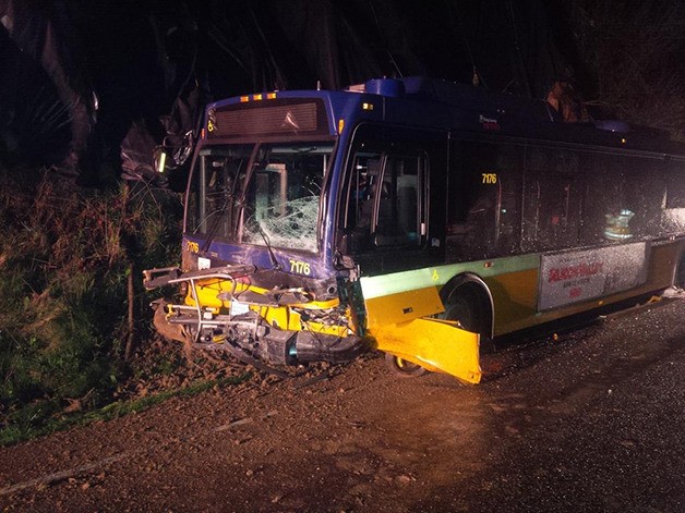A 35-year-old Maple Valley man died March 31 in an early morning collision with a Metro bus.