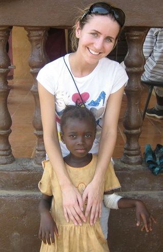 Allie Wallace traveled to Sierra Leone in West Africa and worked with a medical team in an orphanage. Wallace is from Maple Valley.