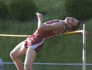 Kentlake’s Dallin Grover finished sixth in the high jump with a leap of 6-2 in the South Puget Sound League meet last week.