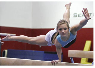 Kentlake gymnast Kayla Shira has made a huge impact on the Falcons and the South Puget Sound League this season. Shira has competed on the club scene for years