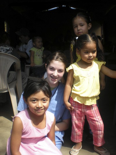 Emily Lewis traveled to Nicaragua in February with the Corner of Love missionary medical and dental team.
