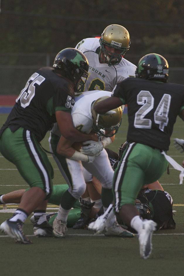 Kentwood football came from behind to defeat Auburn Sept. 6 at French Field 29-19.