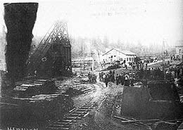 The 1915 Ravensdale mine explosion killed over 30 miners and eventually led to the city's disincorporation
