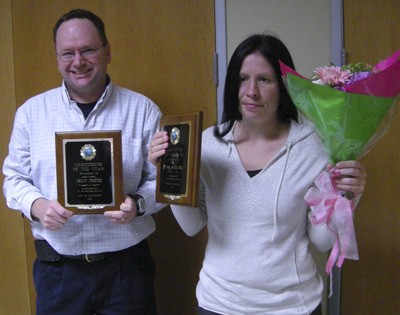 Sean Smith was recognized as the 2010 Commission of the Year and Amy MacLurg was selected as the 2010 Volunteer of the Year.