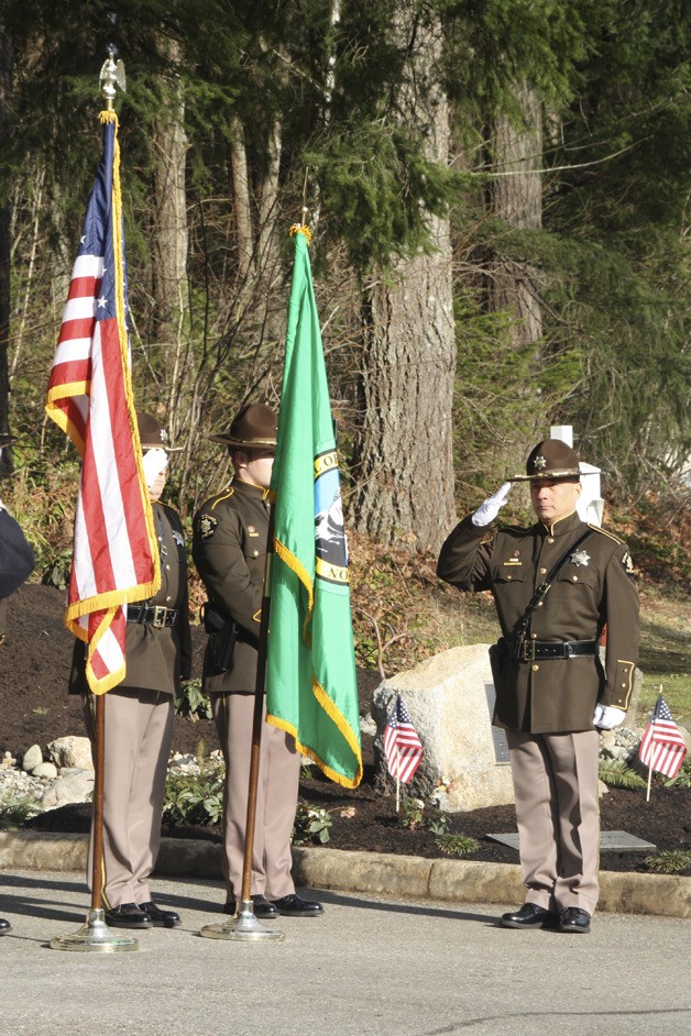 A new memorial honoring Sergeant Samuel Hicks and Detective Michael Raburn