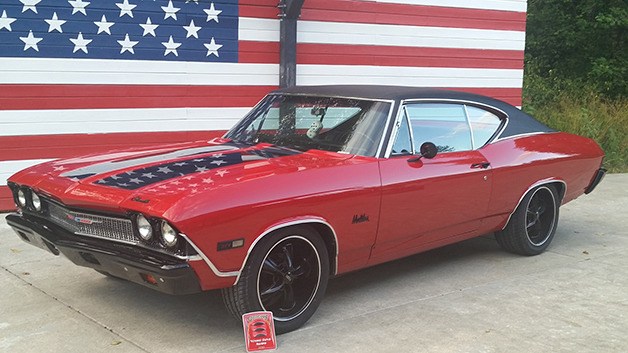 Josh Sanders restored his ‘68 Chevy Malibu while attending running start and working 20 hours a week.