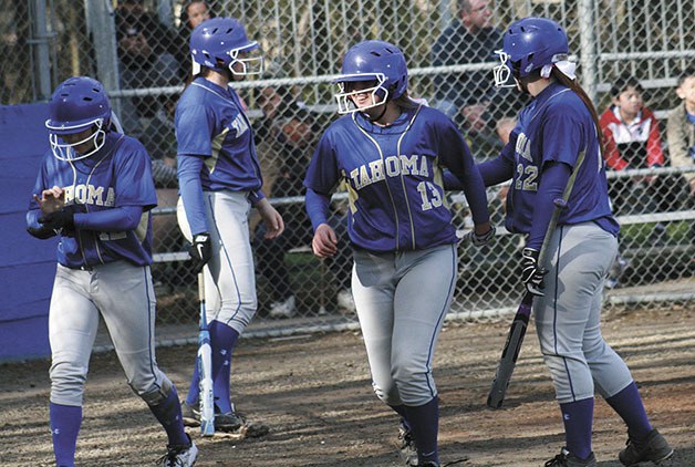 The Tahoma softball team will be playing in the state tournament.