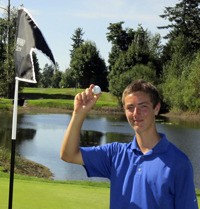 Southworth drains hole in one Chase Southworth of Tahoma shot a hole in a one on Sept. 1 in a non-league match against Enumclaw at Druid’s Glen  Golf Course.