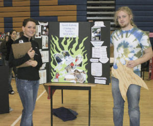 Tahoma High School seniors who exhibited their culminating projects – a curriculum requirement – in March included Gareth Gukvig