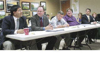 The five applicants for a Covington City Council vacancy – Charles Soper