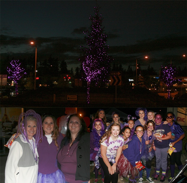 File photo from last year’s Purple Light Nights in Covington.