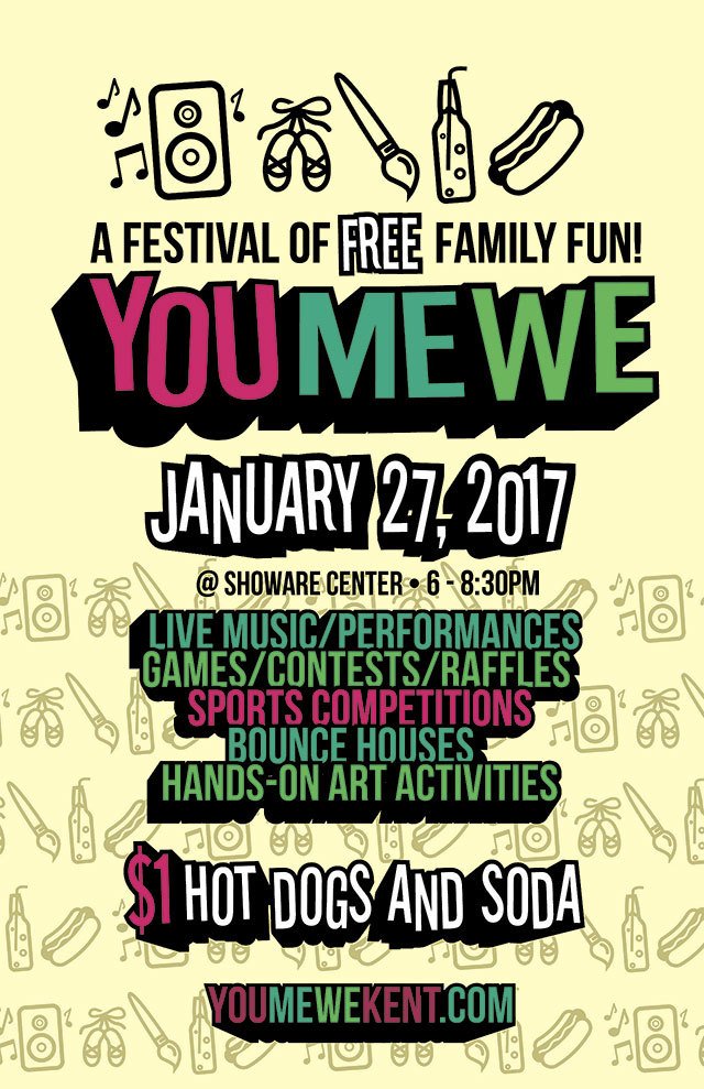 Kent’s annual You Me We festival set for Friday, Jan. 27