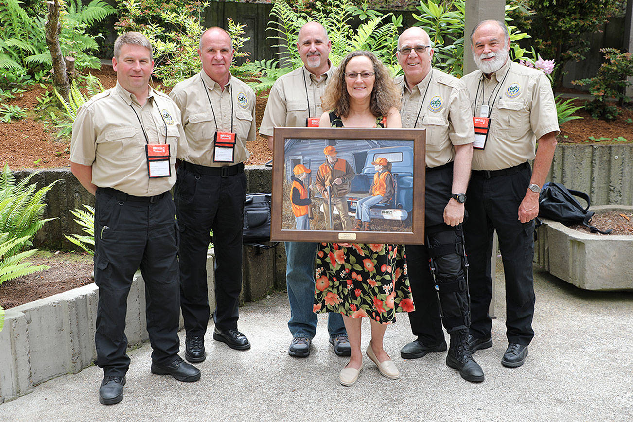 Kent School District employee receives award from Washington Department of Fish and Wildlife