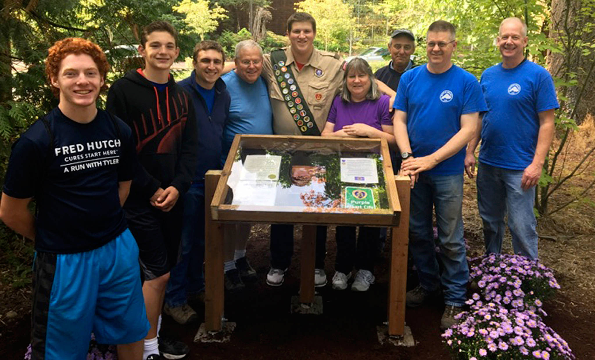 Maple Valley named Purple Heart City thanks to Eagle Scout