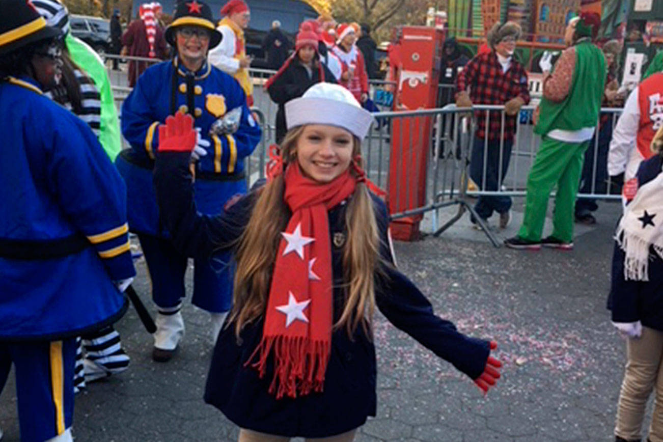 Maple Valley girl performs in Macy’s parade