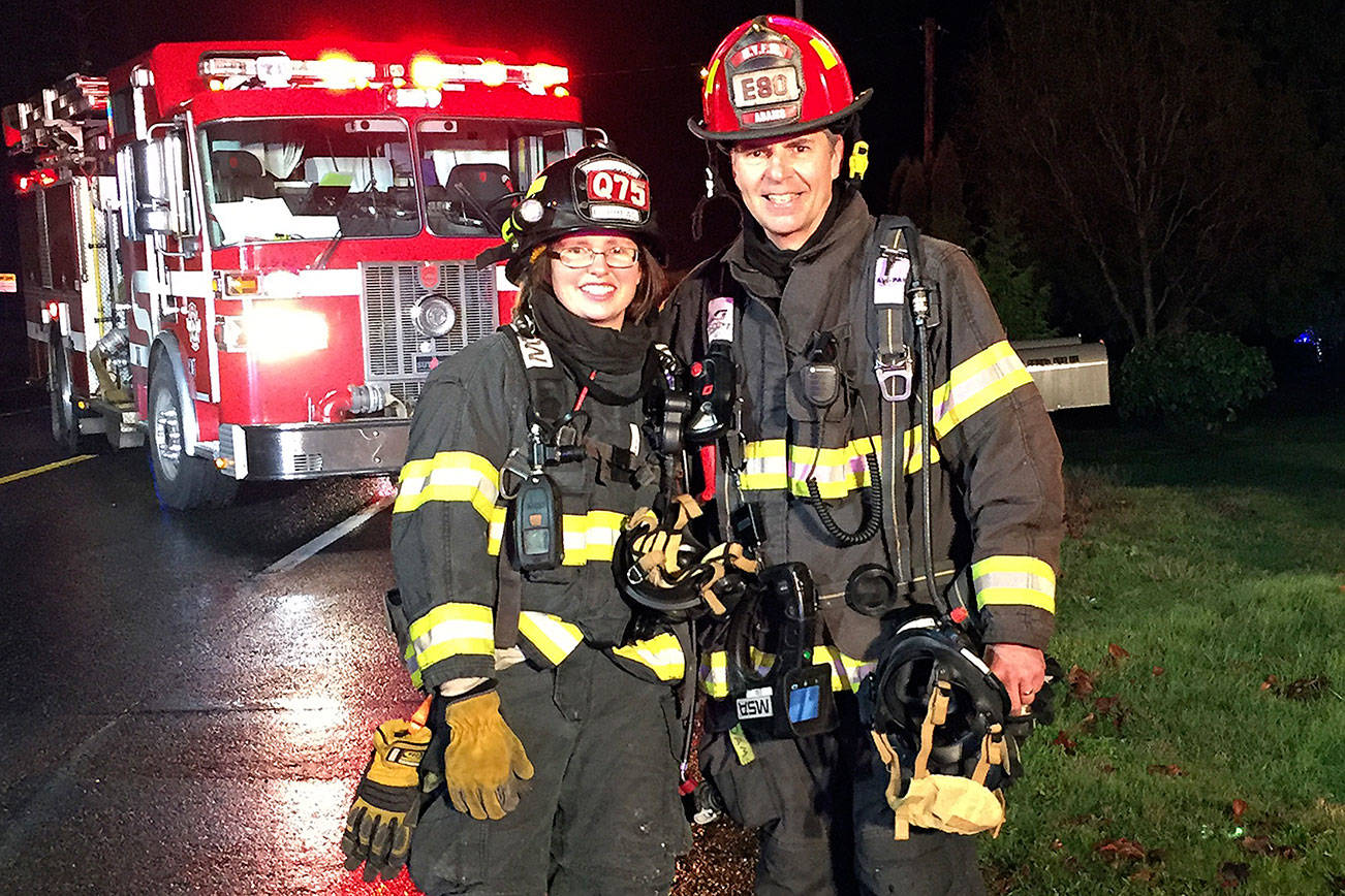 Firefighting is a family affair