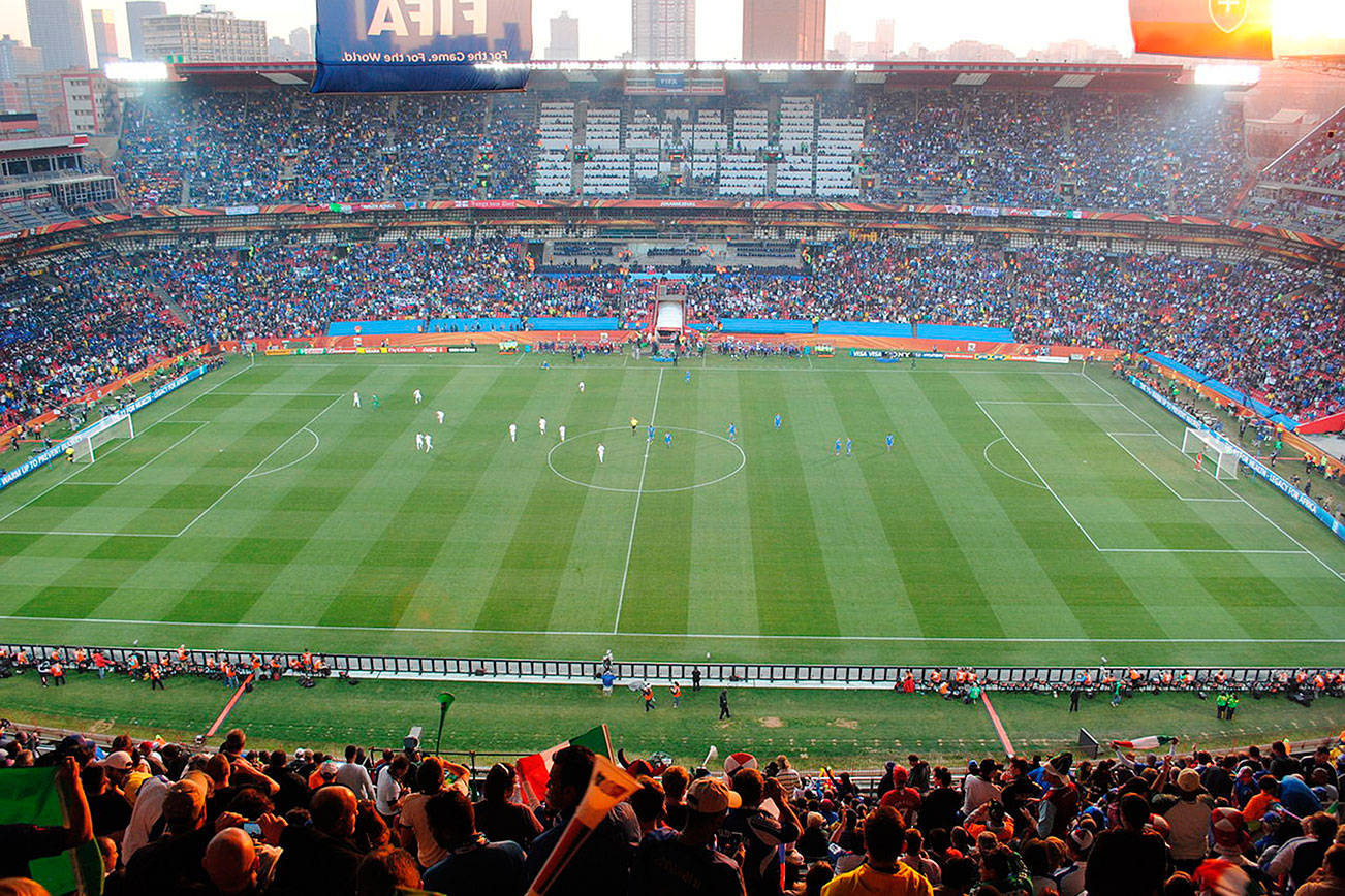 Previous World Cup playing field. Photo from Wikimedia Commons