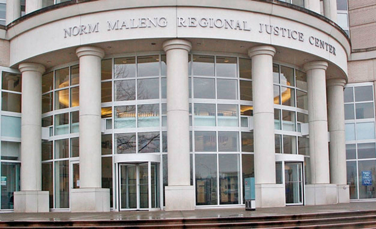 The Maleng Regional Justice Center is located at 401 4th Ave. N. in Kent. File photo