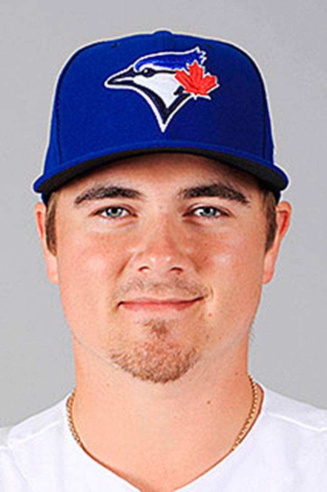 Kentwood grad McGuire makes MLB debut with Toronto Blue Jays