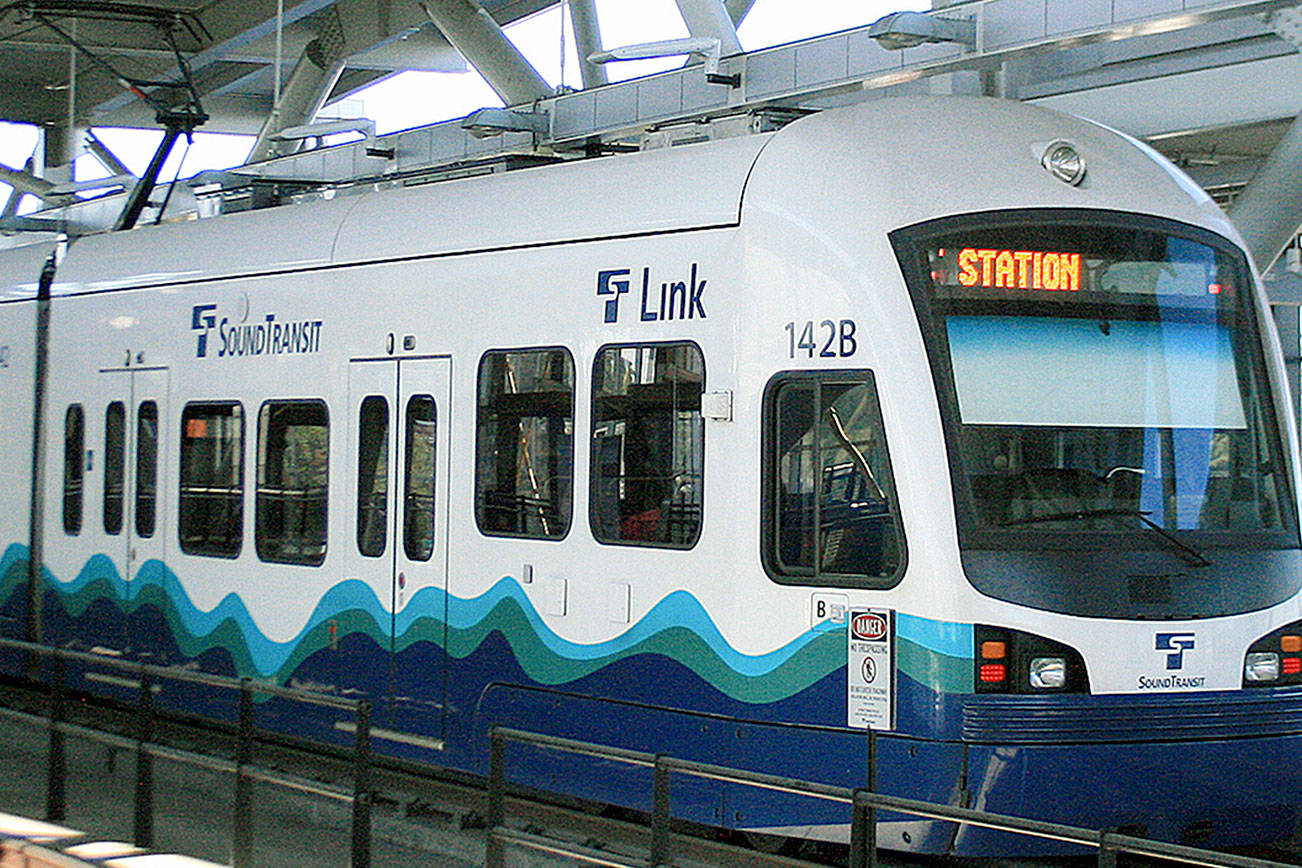 Sound Transit Link light rail ridership up 6.9 percent in third quarter
