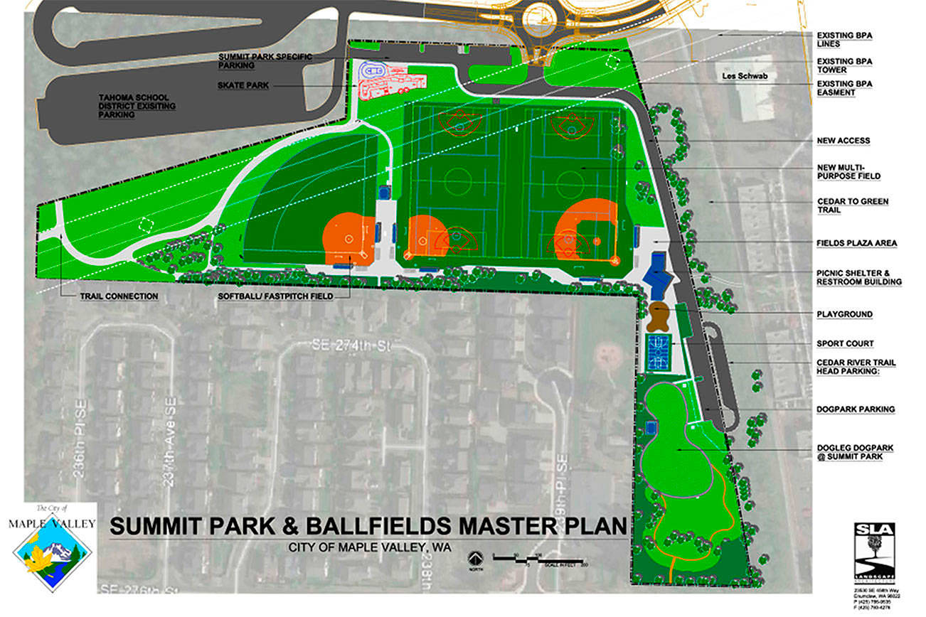 Maple Valley City Council votes on stadium light hours at new ball field