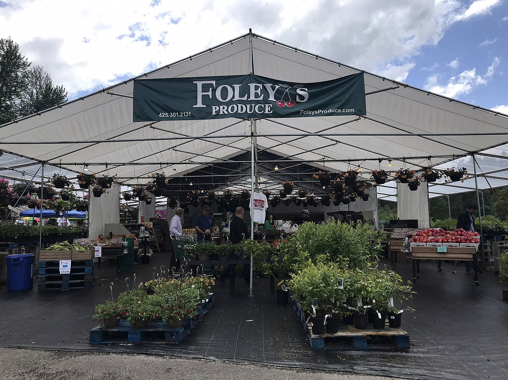 Photo by Kayse Angel                                 The Foley’s Produce Stand was established in 2005 and has been serving the community off Highway 169 since then.