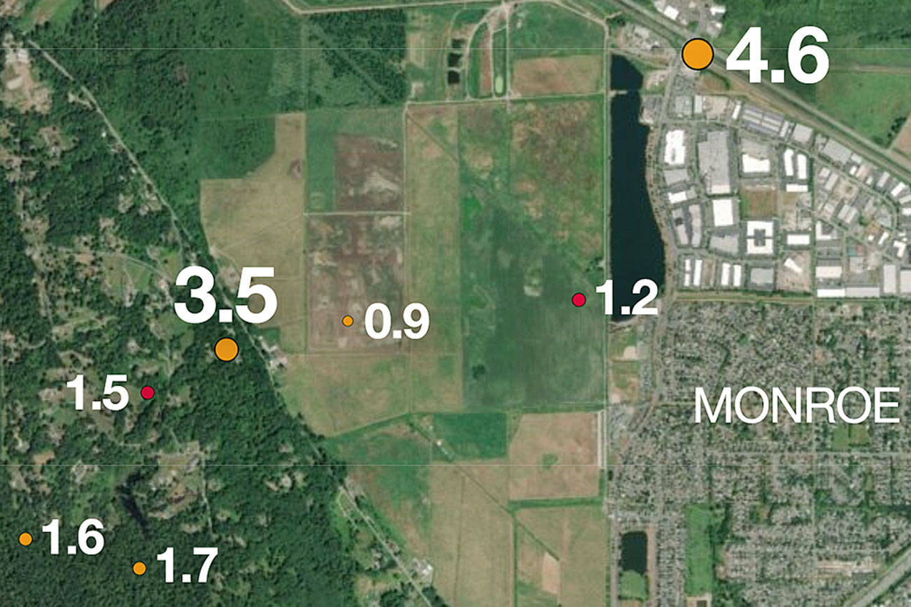 Early wake-up call: Twin quakes under Monroe rattle region
