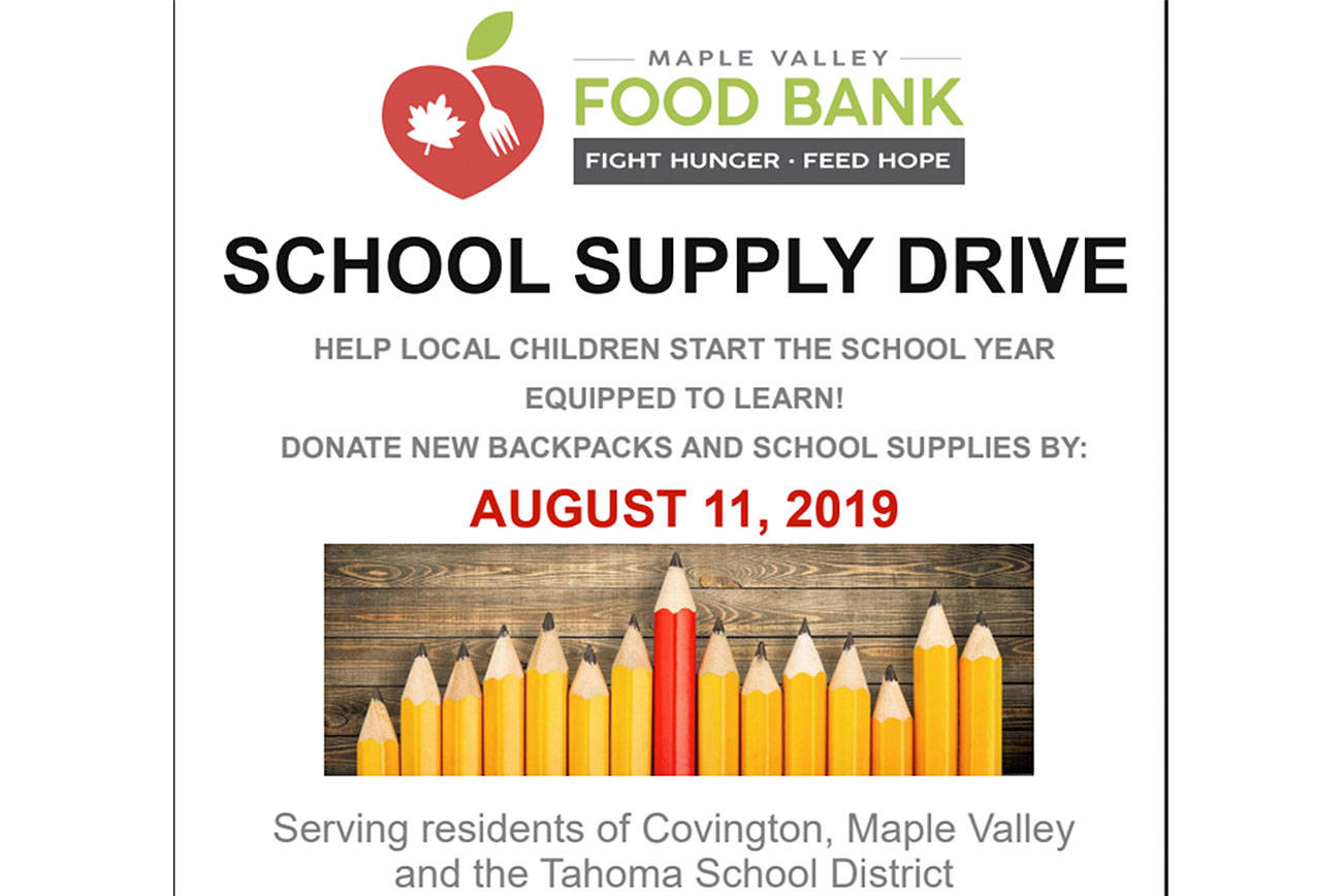 School supplies needed for local kids