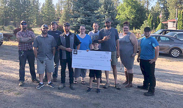 Washington State Three Percent (WS3P) recently raised more than $1,000 to help the town of Marshall over in eastern Washington fix their well pump. Photo by Washington State Three Percent