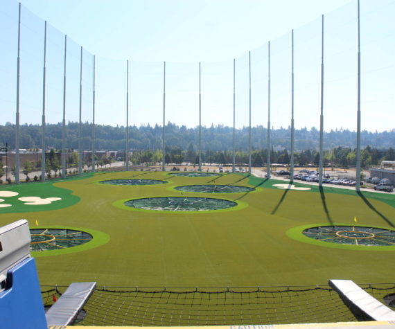 Unlike a driving range, Topgolf is for perfecting skills in accuracy and also fun. Photo by Bailey Jo Josie/Sound Publishing