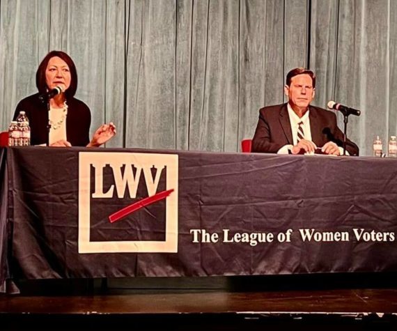 The League of Women Voters of Seattle-King County hosted a candidate forum between Leesa Manion and Jim Ferrell in race for King County Prosecutor on July 21 at the Renton Civic Theatre. Courtesy photo