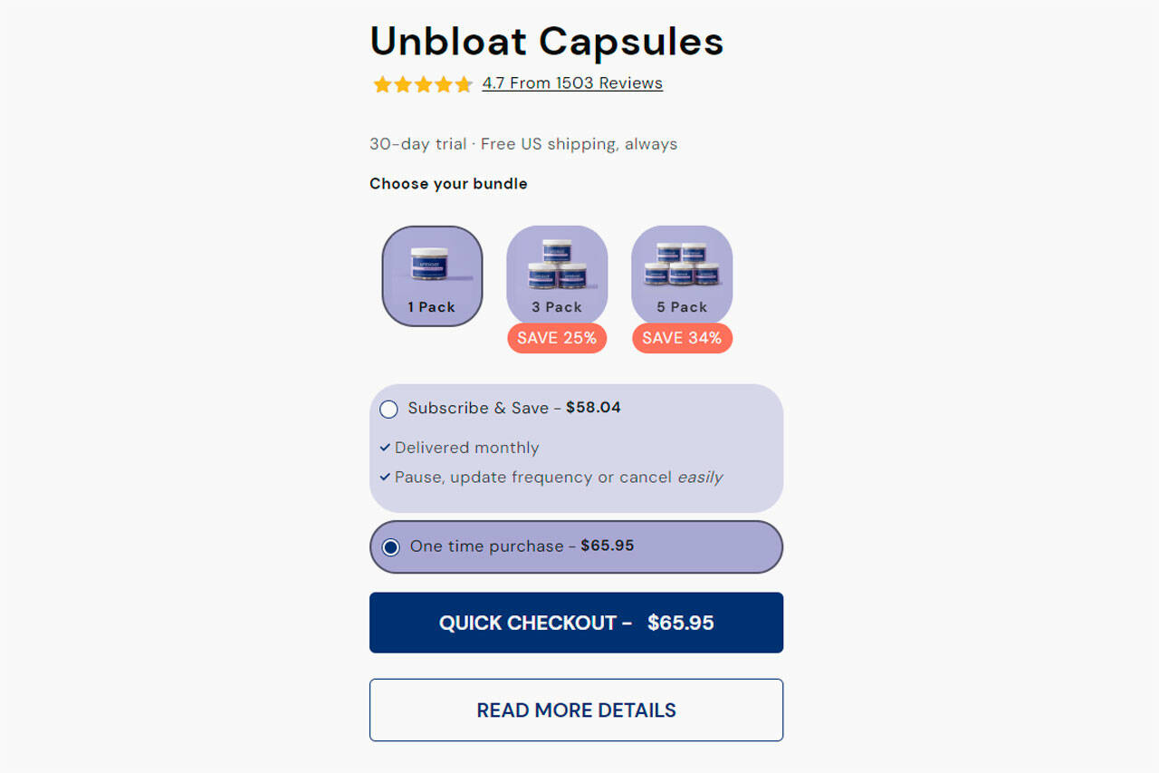 Unbloat Review Best Gut Cleanse Supplement for Healthy Weight Loss? CovingtonMaple Valley