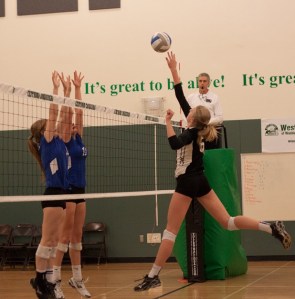 Freshman Morgan Colston