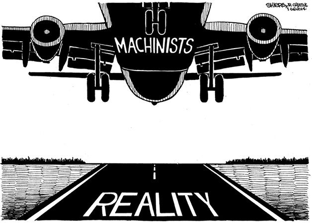 The editorial cartoon of the week by artist Frank Shiers.