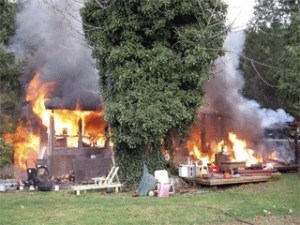 John Culhane's home on Dorre Don Way Southeast in unincorporated Maple Valley burned down Monday afternoon. A cause had not been determined as of Wednesday afternoon.