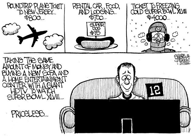 The editorial cartoon of the week by artist Frank Shiers.