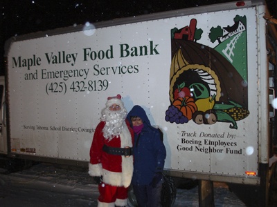 Last year despite a wind and snow storm