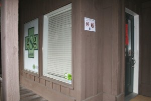 Outside of Green Society Group premise. According to a Maple Valley city staff member