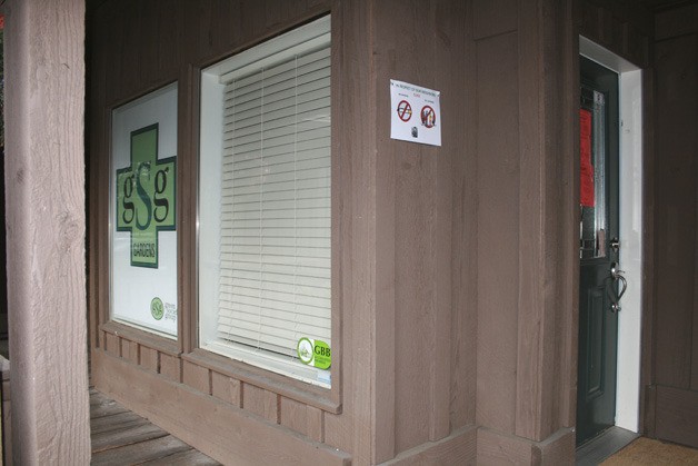 Outside of Green Society Group premise. According to a Maple Valley city staff member