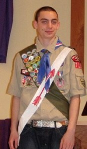 Joe Flynn from Maple Valley was awarded the rank of Eagle Scout from the Boy Scouts of America.