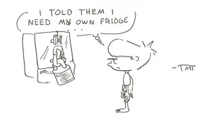 Comic strip by Tyler Friesen