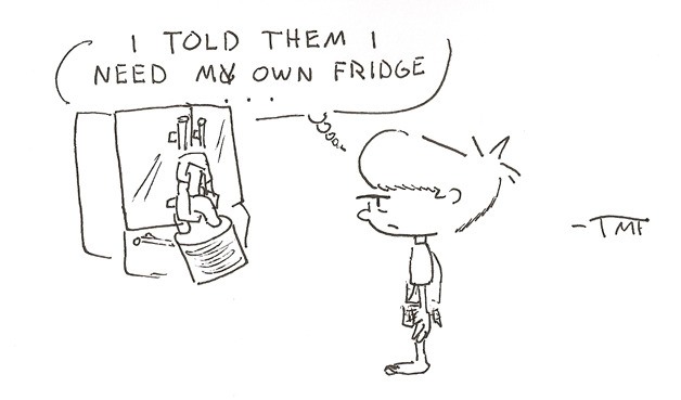 Comic strip by Tyler Friesen